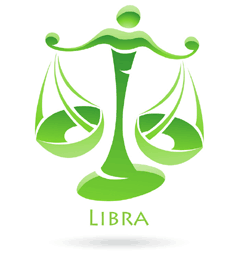 Picture of Libra traits representing the zodiac sign.