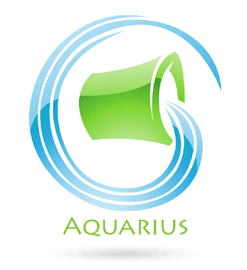 Picture of Aquarius traits representing the zodiac sign.