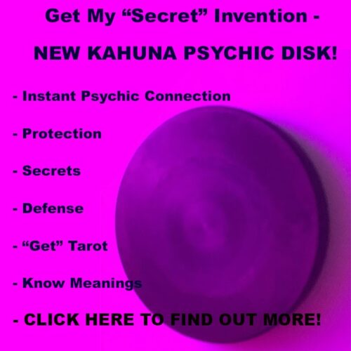 Kahuna Energy Disk Edgar Cayce's Cold Coin